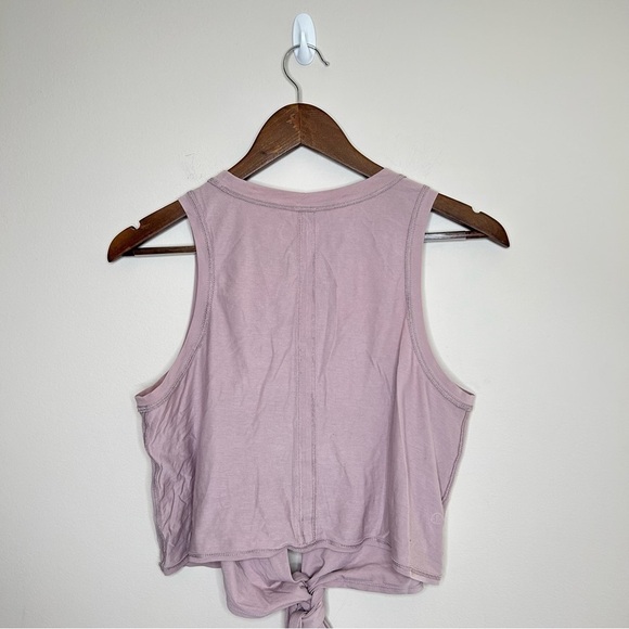 Lululemon Time to Restore Tank Wrap  and Front Tie Smoky Blush - Picture 4 of 5